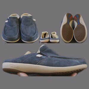 Spenco Mules Women’s US 8 Wide UK 5.5 EUR 39, Blue